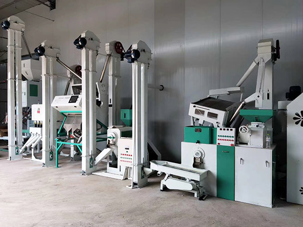 Línea Automática de Procesamiento de Arroz de 25TPD