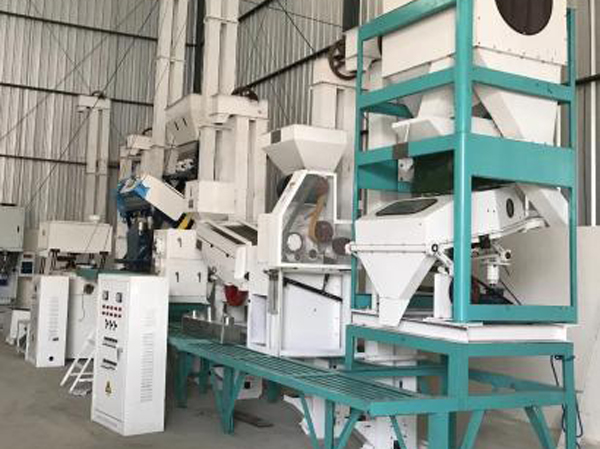 Máquina procesadora de arroz de 30 a 40 toneladas