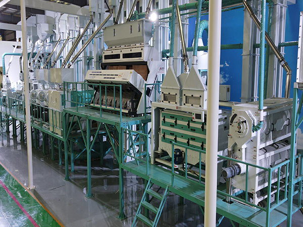 Planta automática de arroz de 50 toneladas