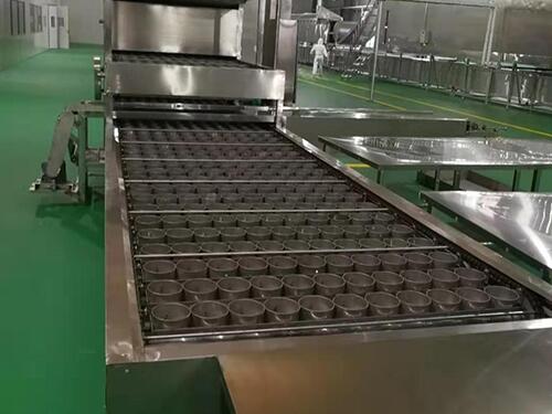 Línea de producción automática instantánea de fideos finos