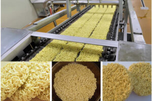 Línea de producción automática de fideos instantáneos