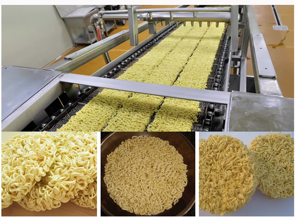 Línea de producción automática de fideos instantáneos