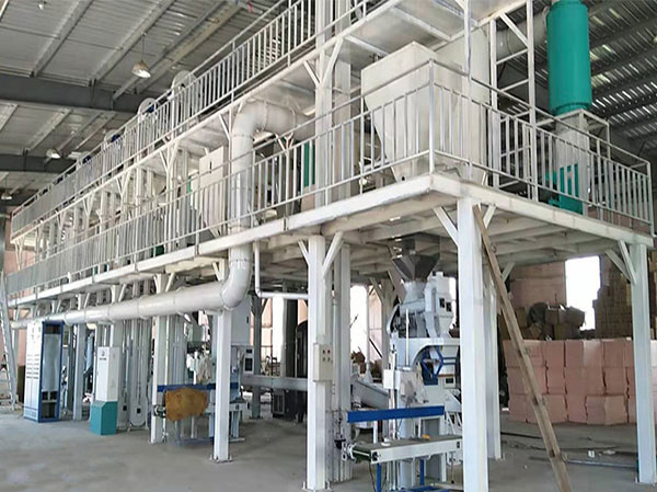 Máquina procesadora de harina de trigo de 40 toneladas por día