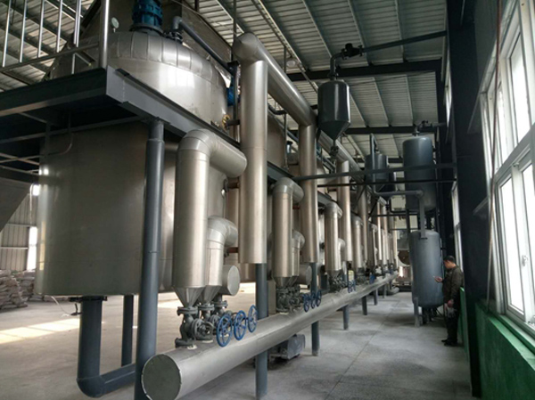 Máquina de extracción de aceite de ricino