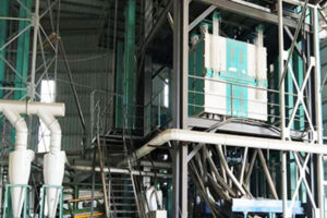 Máquina para procesar garbanzos