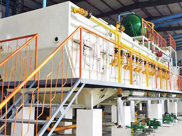 Proceso de desfenolización de la máquina de proteína de semilla de algodón.