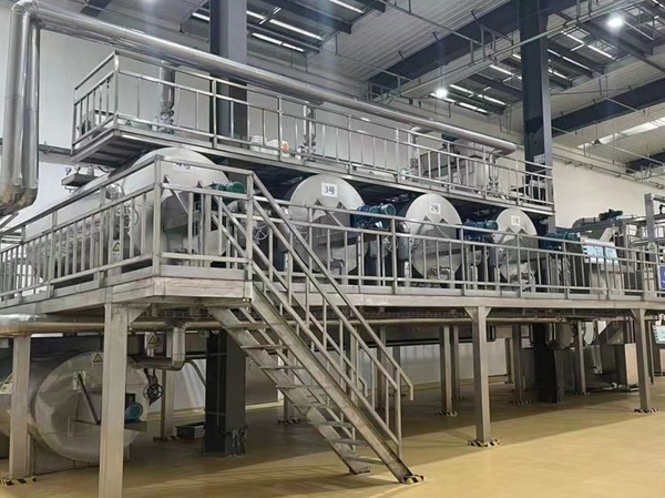 Línea de extracción y refinado de aceite de grasa de pescado