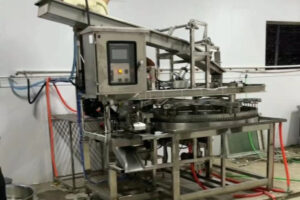 Máquina automática para formar hilos de enrollado de gluten