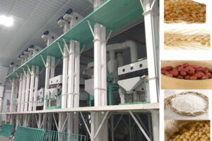 Solución para línea de producción de limpieza de semillas de cereales