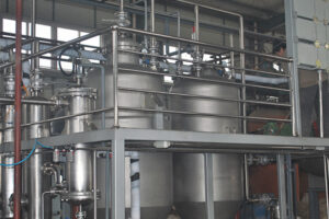 Línea de producción de aceite de semilla de uva