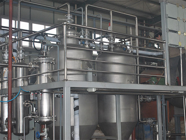 Línea de producción de aceite de semilla de uva