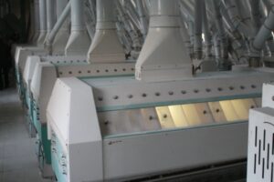 Máquina procesadora de copos de harina de avena