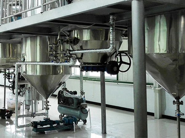 Equipo para el procesamiento de aceite de semilla de perilla