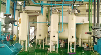 Línea de producción de aceite de soja