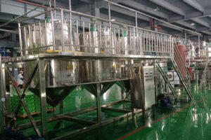 Línea de producción de aceite de semilla de té de camelia