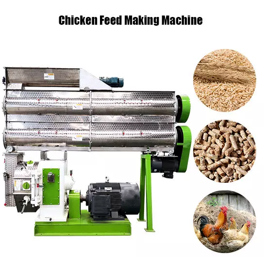 Aplicaciones de la máquina para fabricar alimento para pollos