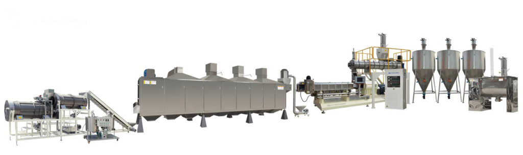 Fabricantes de líneas automáticas de producción de alimentos para perros