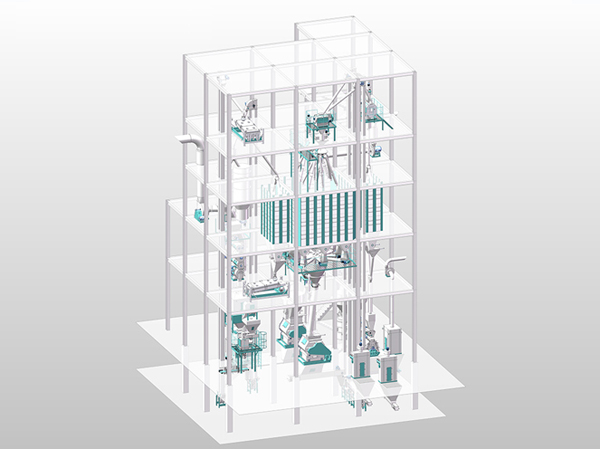 Línea de producción automática de pellets para la alimentación de camarones