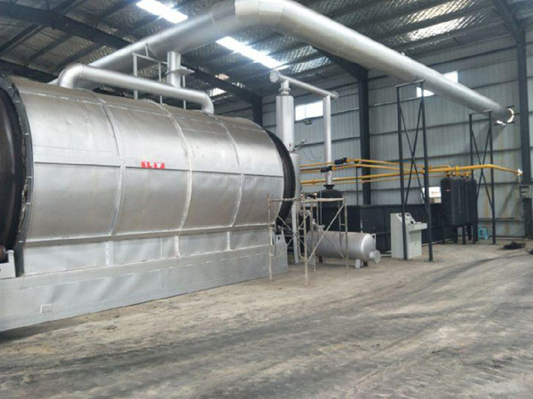 Planta de pirólisis de residuos de aluminio y plástico