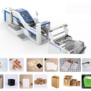 Máquina para fabricar bolsas de papel