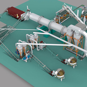 Línea de producción de biomasa en pellets