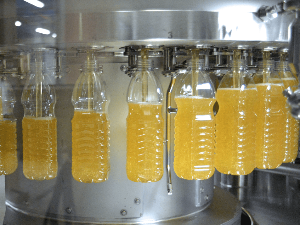 Proceso de producción del jugo de limón