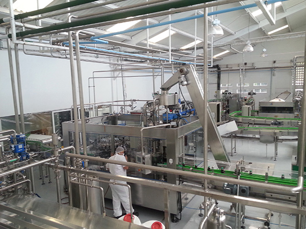 Fabricante de líneas automáticas de producción de zumo de uva