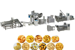 Fabricante de líneas de producción automática de alimentos inflados