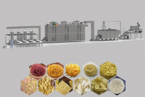 Fabricante de pasta italiana y línea de producción de fideos instantáneos