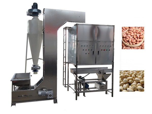 Fabricante de máquina para pelar cacahuetes húmedos