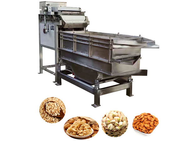 Máquina picadora de almendras de acero inoxidable